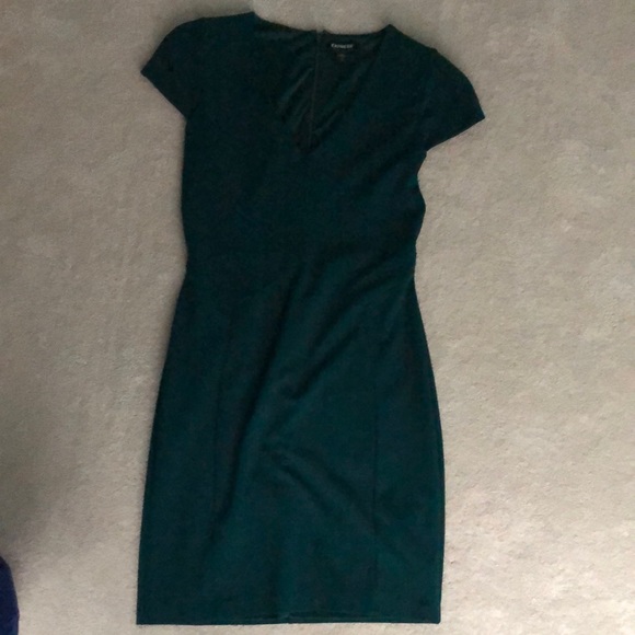 Express Dresses Emerald Green Business Casual Dress Poshmark